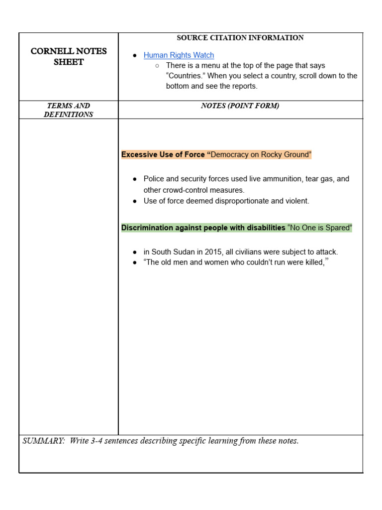 Human Rights Violations Overview | PDF