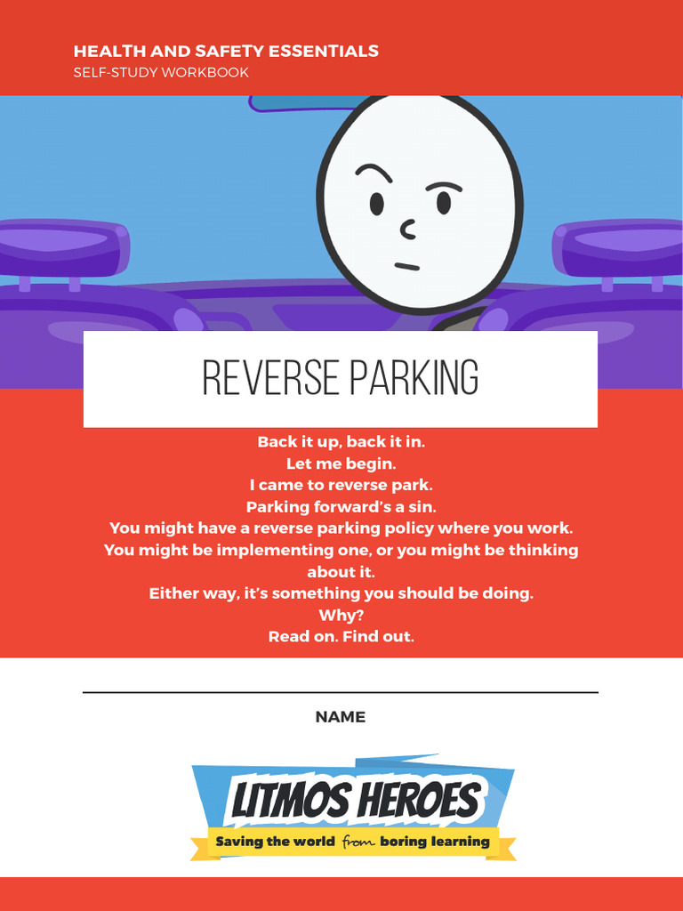Reverse Parking Safety Workbook | PDF | Traffic Collision | Driving
