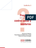 Control Social Veedurías