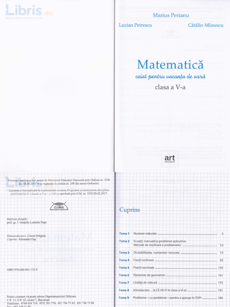 exercitii matematica clasa 5 semestrul 2 rezolvate
