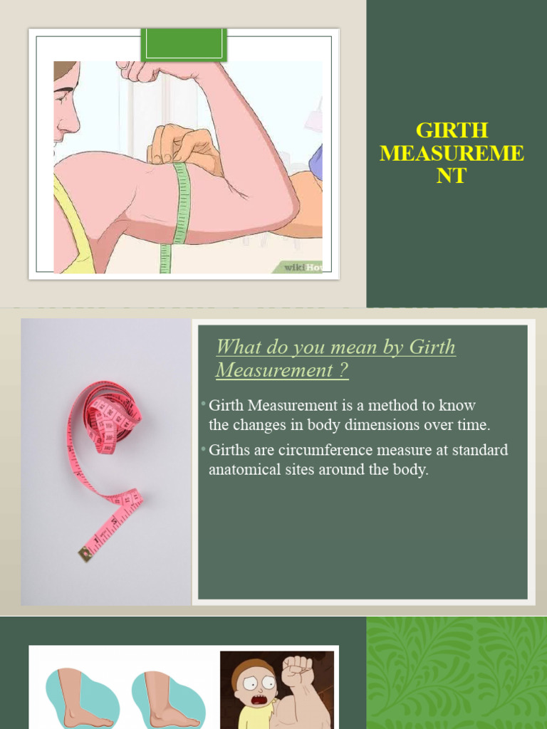 Girth Measurement PDF