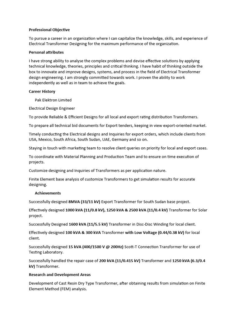 Professional Resume Download - 1720785386