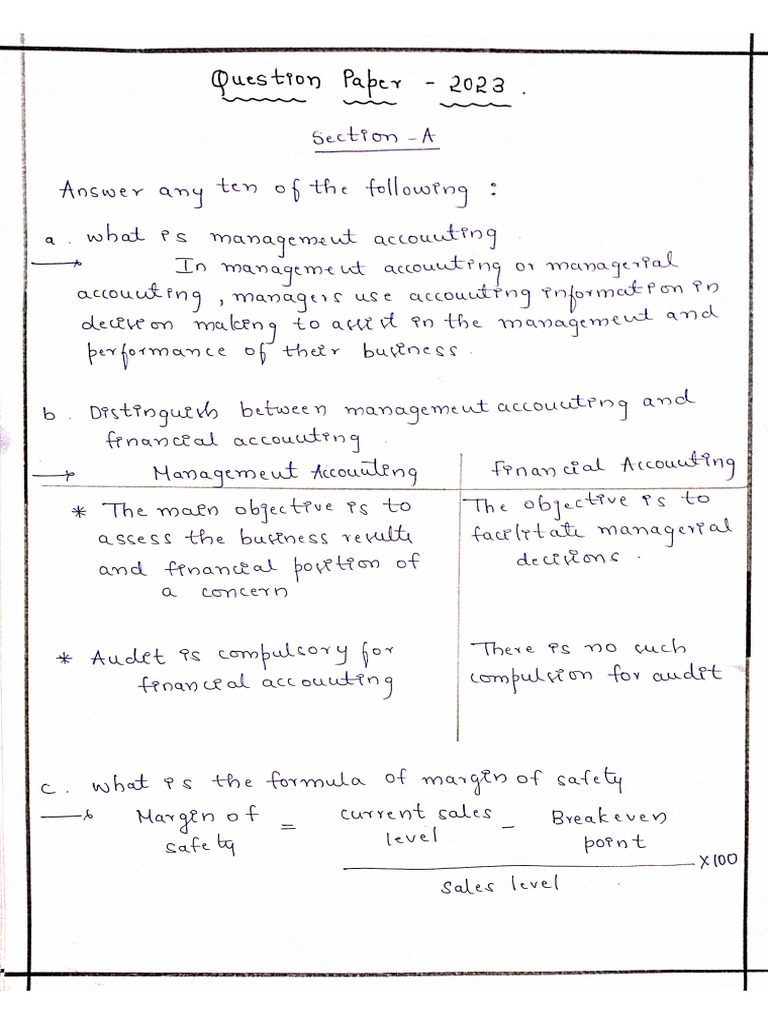 MGT Ac Assignment | PDF