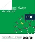 Standar Gaji Indonesia 2008 - 2009 Updated