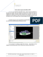 Salvando CAD Para PDF