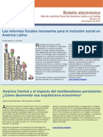 Boletin Red de Justicia Fiscal de América Latina y El Caribe