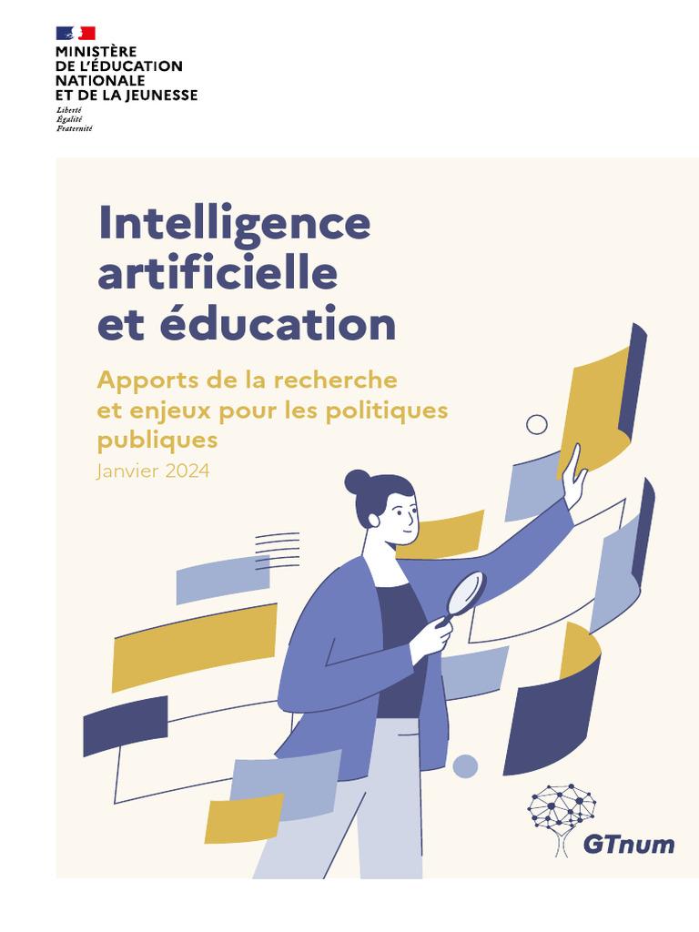 IA et éducation : enjeux et perspectives | PDF | Apprentissage ...