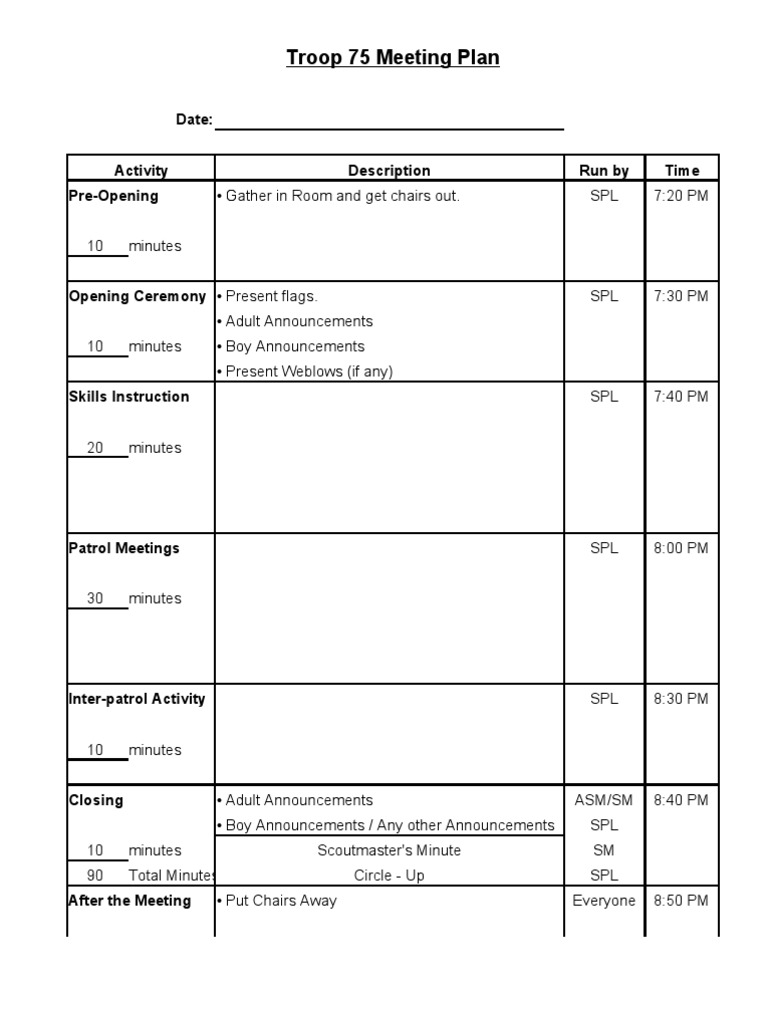 BSA Copy of Troop Meeting Plan PDF