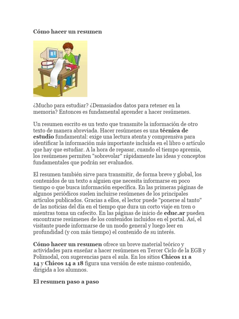 COMO HACER UN SUMMARY visual data 2