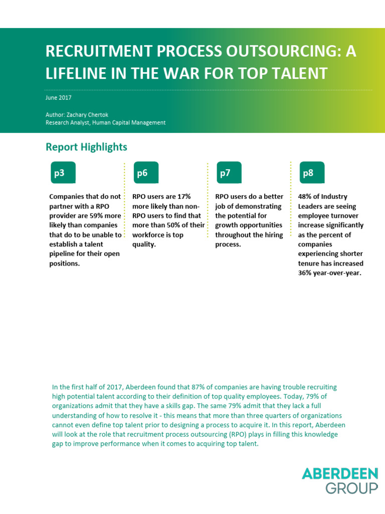 Recruitment Process Outsourcing An Sme Lifeline In The War For Top