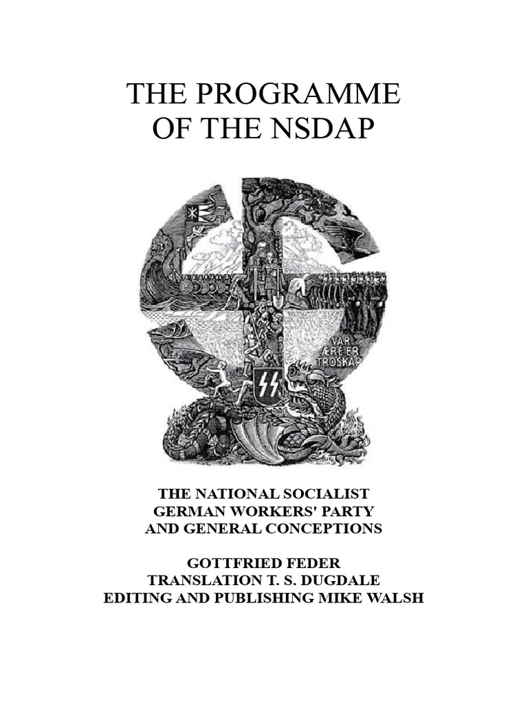 The programme of the nsdap pdf adolf hitler nazi party