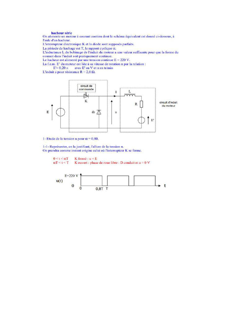 Hacheur | PDF
