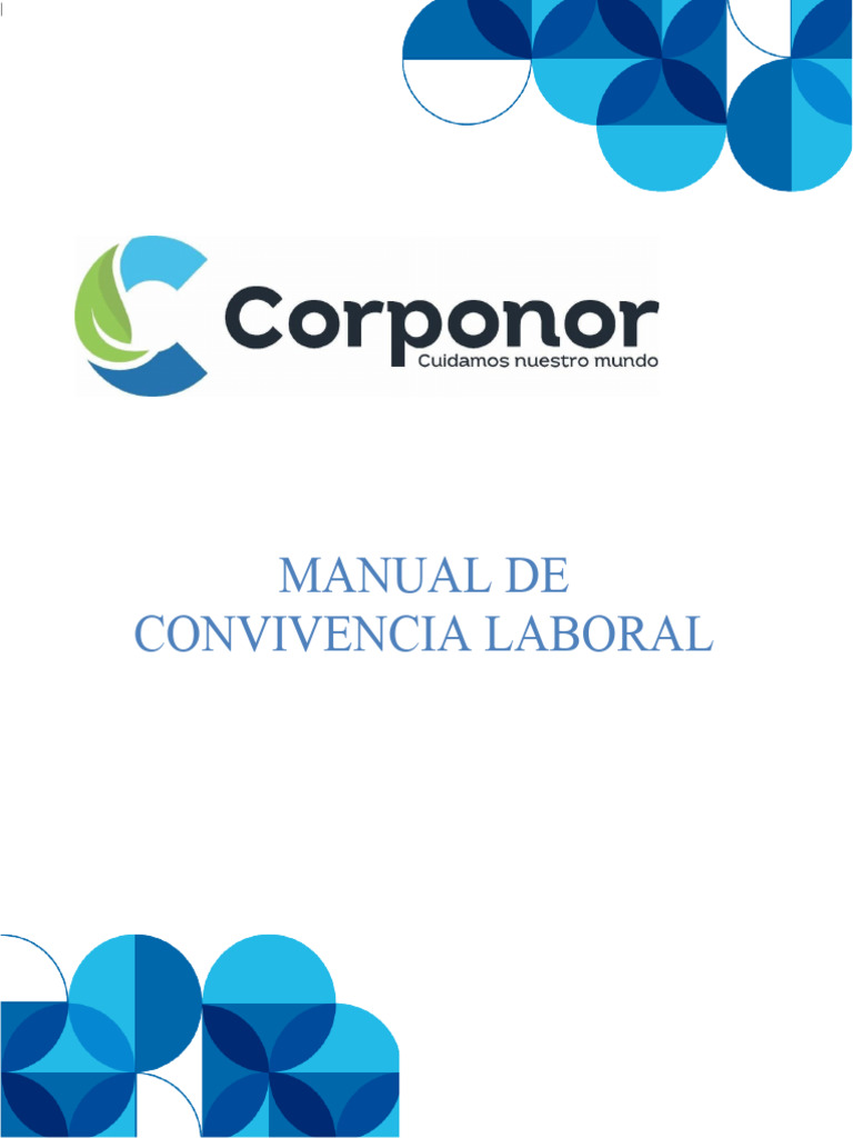 Manual de Convivencia Laboral 2023 | PDF | Derecho laboral | Acoso sexual