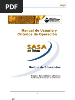 Download Modulo de Educandos - SASA en Lnea by Reingeniera de Plazas Comunitarias SN7492520 doc pdf