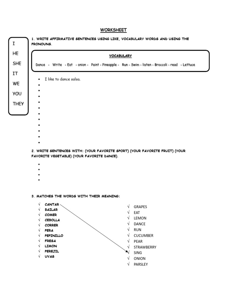 Worksheet - 2c | PDF