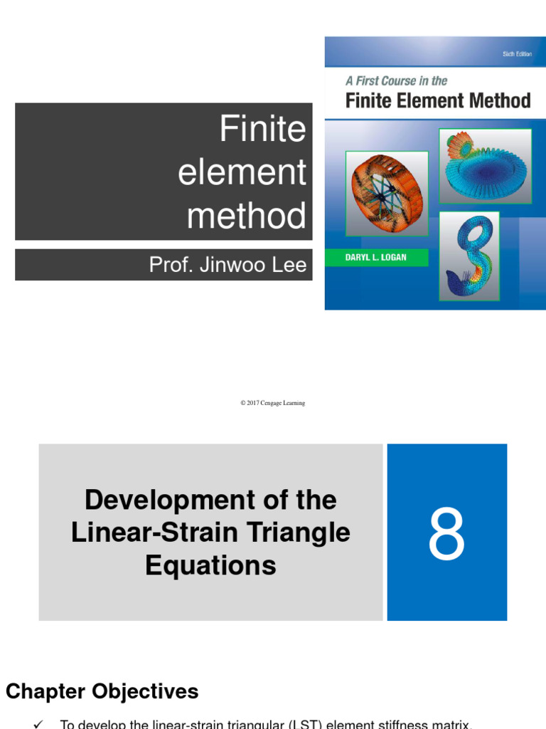 LST Element | PDF | Matrix (Mathematics) | Stress (Mechanics)