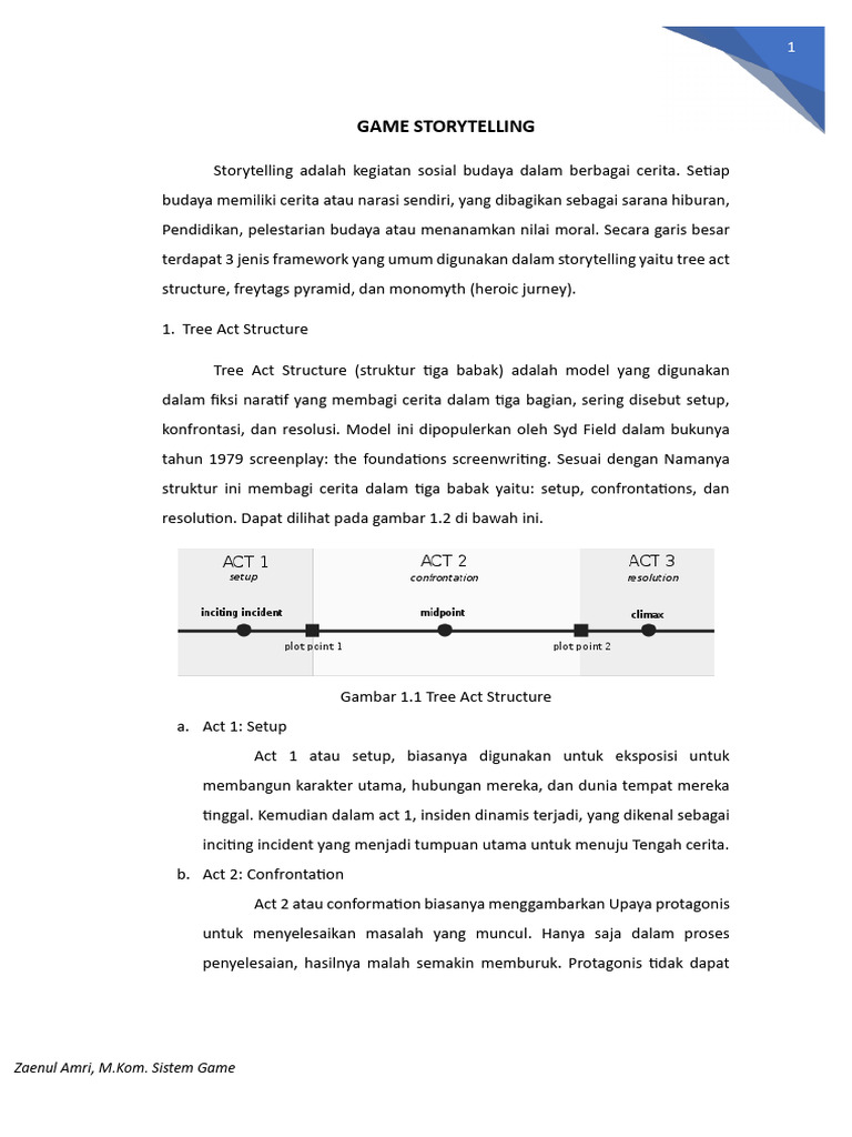 Game Storytelling | PDF