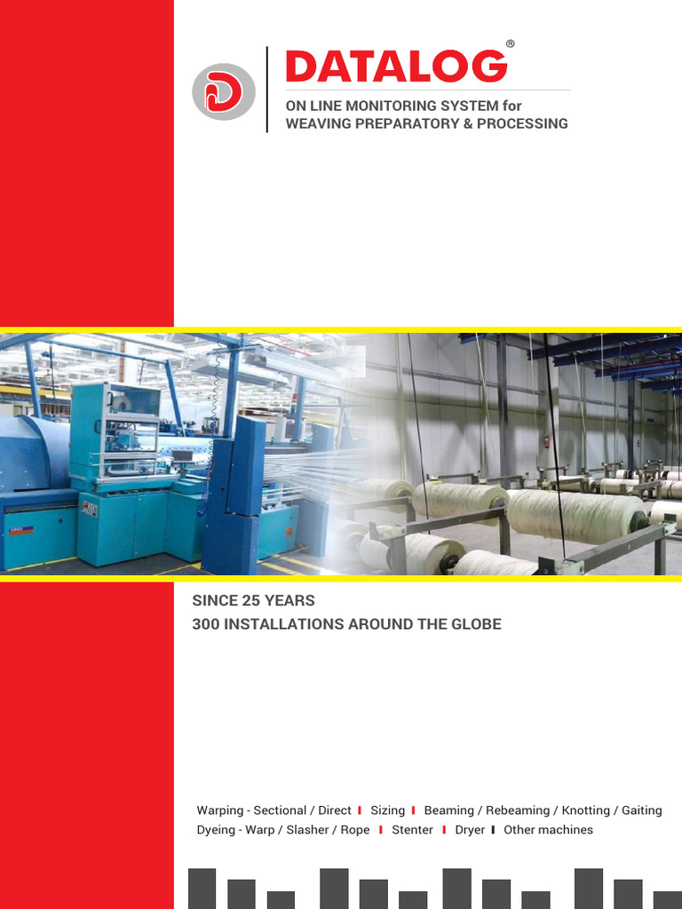 DATALOG-Weaving Preparatory Processing Online Monitoring System | PDF ...