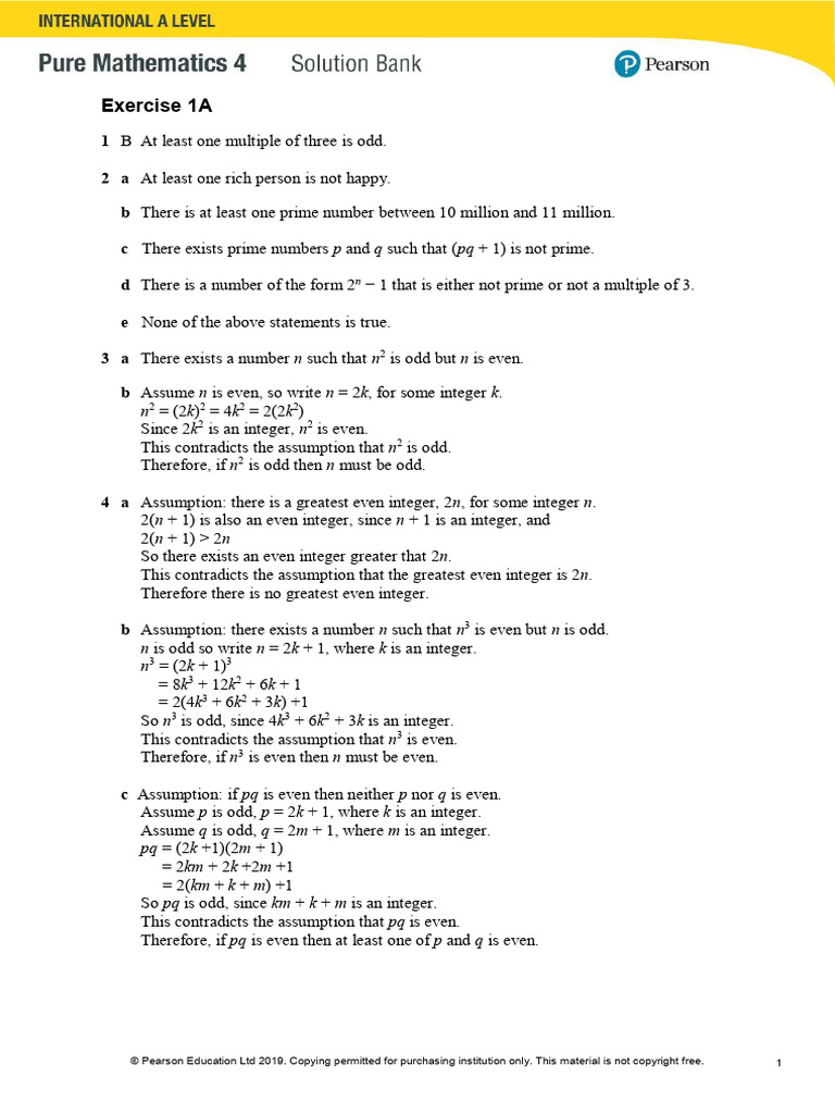 P4 Solution | PDF | Rational Number | Numbers