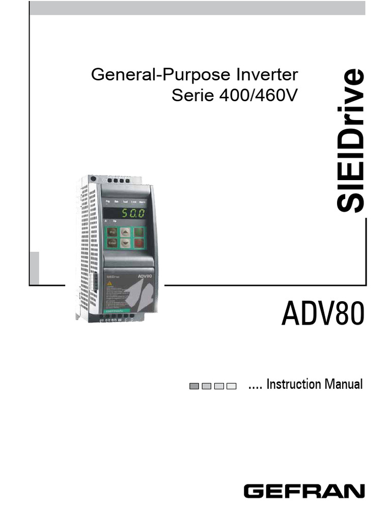 ADV80 | PDF | Power Inverter | Power Supply