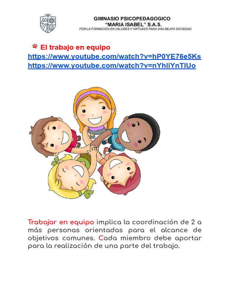 Importancia del Trabajo en Equipo | PDF