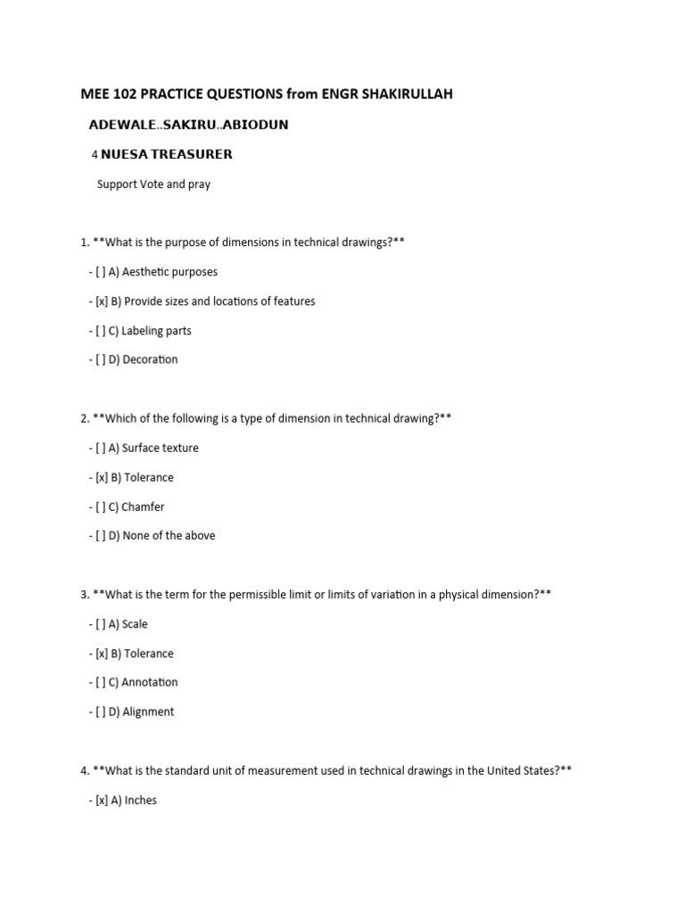 Mee 102 Practice Q&A ????.???????????-Wps Office | PDF | Circle ...
