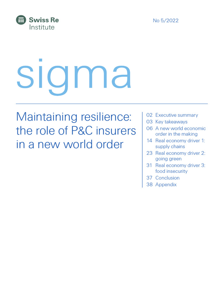 2022 09 09 Sri Sigma5 Maintenance Resilience en | PDF | Inflation ...