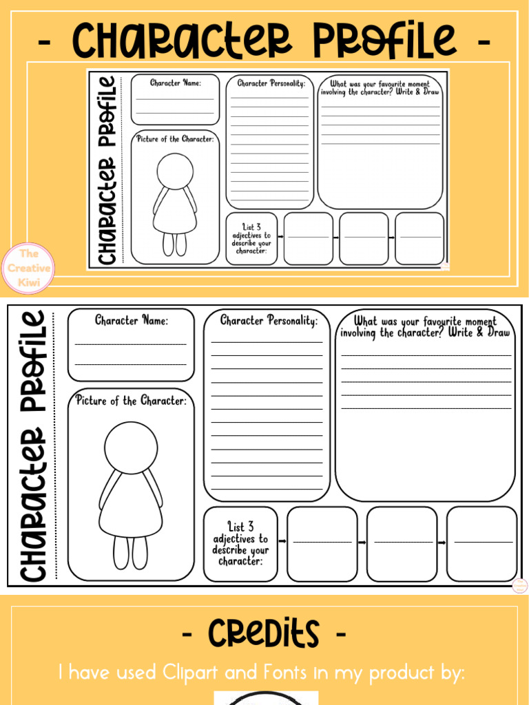 BookCharacterProfile 1 | PDF