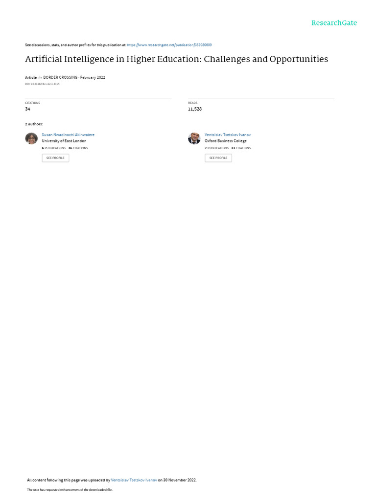 ARTIFICIAL INTELLIGENCE IN HIGHER EDUCATION AND SCIENTIFIC RESEARCH FUTURE DEVELOPMENT PDF visual data 6