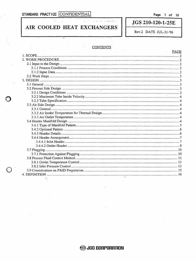 210 120 1 25e air cooled heat exchangers pdf heat exchanger engines