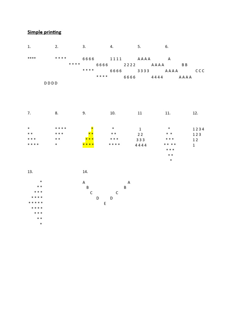 Pattern Printing | PDF