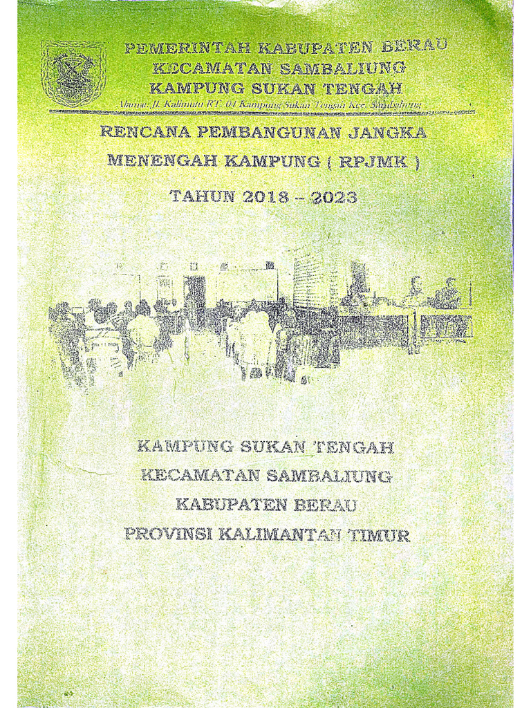 RPJMK Sukan Tengah 2018-2023 | PDF