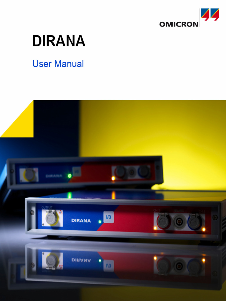 DIRANA User Manual Overview | PDF | Electrical Connector | Usb