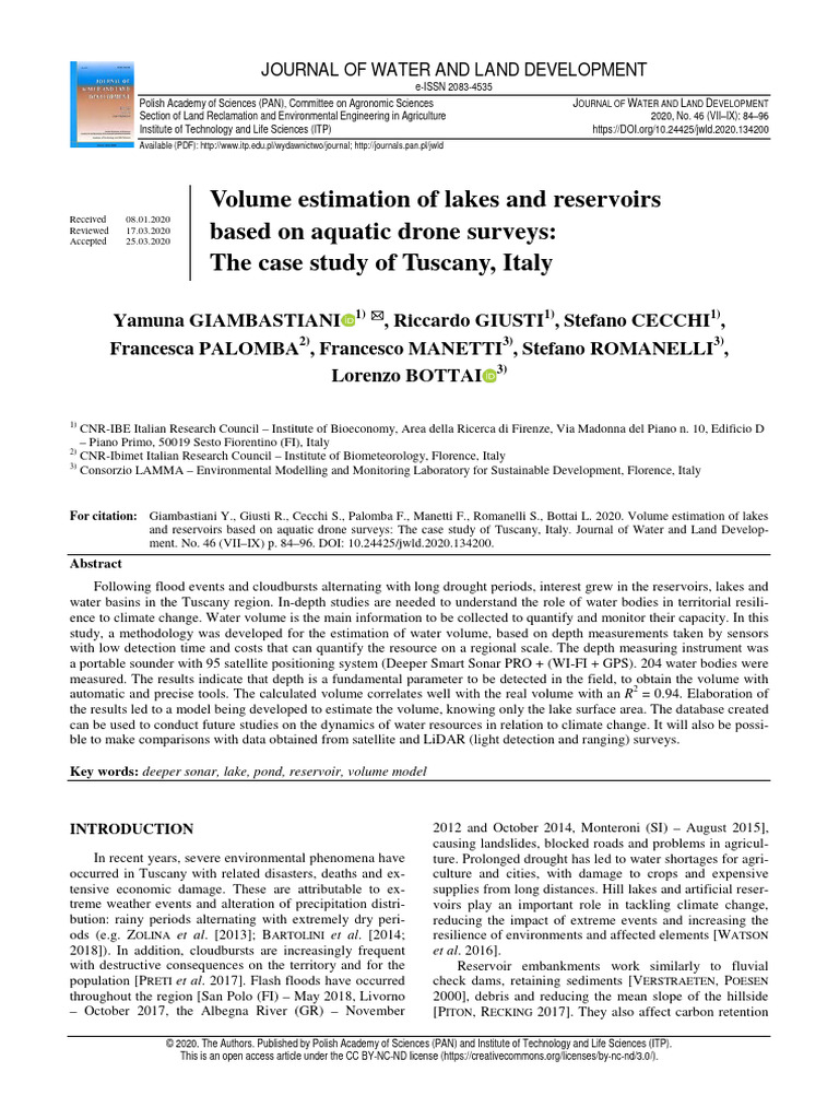 yamuna-giambastiani-2020-volume-estimation-of-lakes-and-reservoirs