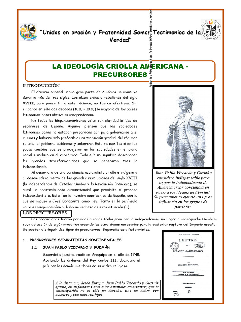 Los Precursores | PDF | Perú