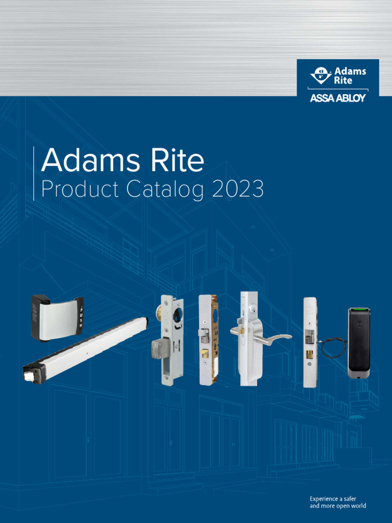 Adams Rite 2023 Product Catalog | PDF | Screw | Door