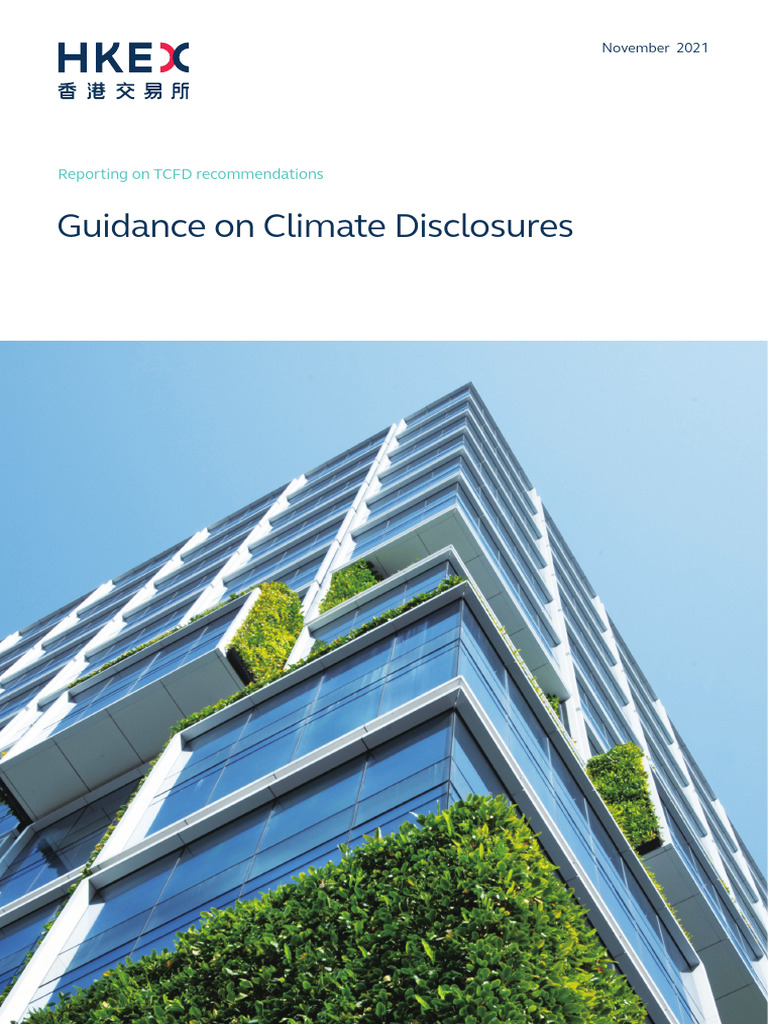 Guidance Climate Disclosures Pdf Climate Change