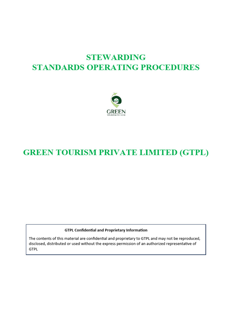 Kitchen Stewarding SOP Guidelines | PDF | Dishwasher | Personal ...