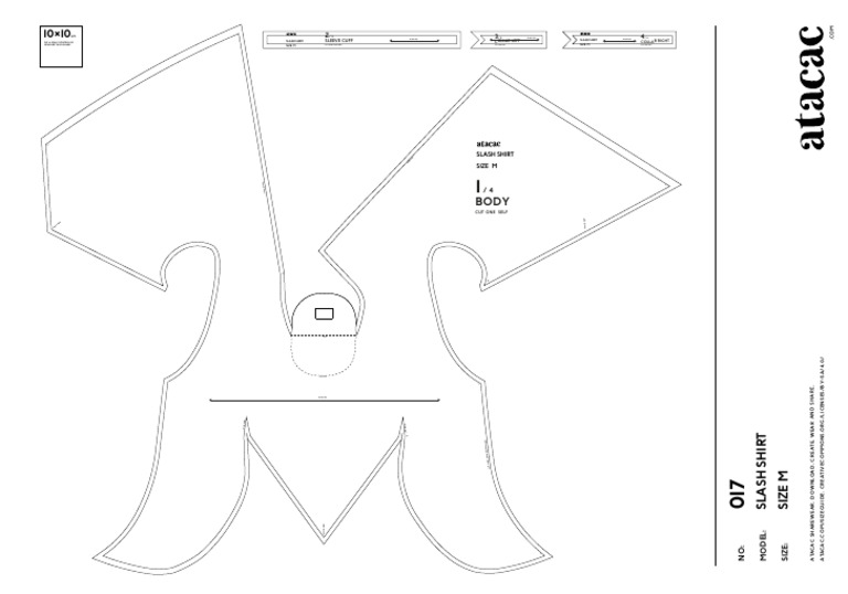 Slash Shirt Sewing Pattern Guide | PDF | Shirt | Clothing