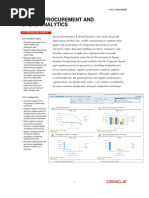 Oracle Procurement and Spend Analytics: Key Features and Benefits