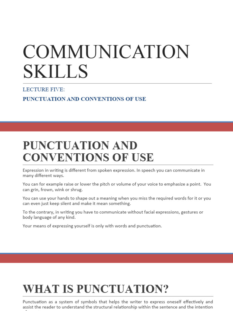 Mastering Punctuation in Writing | PDF | Comma | Punctuation