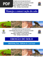 Erosão Hídrica e Formação de Ravinas | PDF | Erosão | Geomorfologia