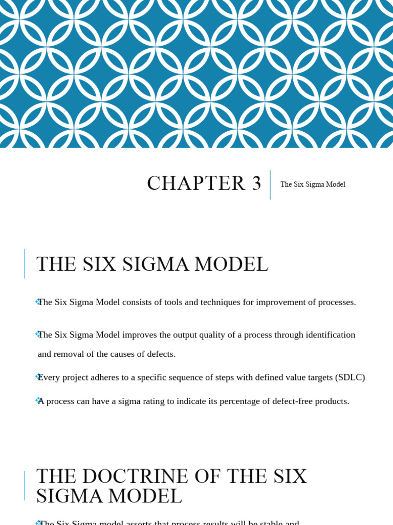 Understanding the Six Sigma Model | PDF | Six Sigma | Quality Assurance