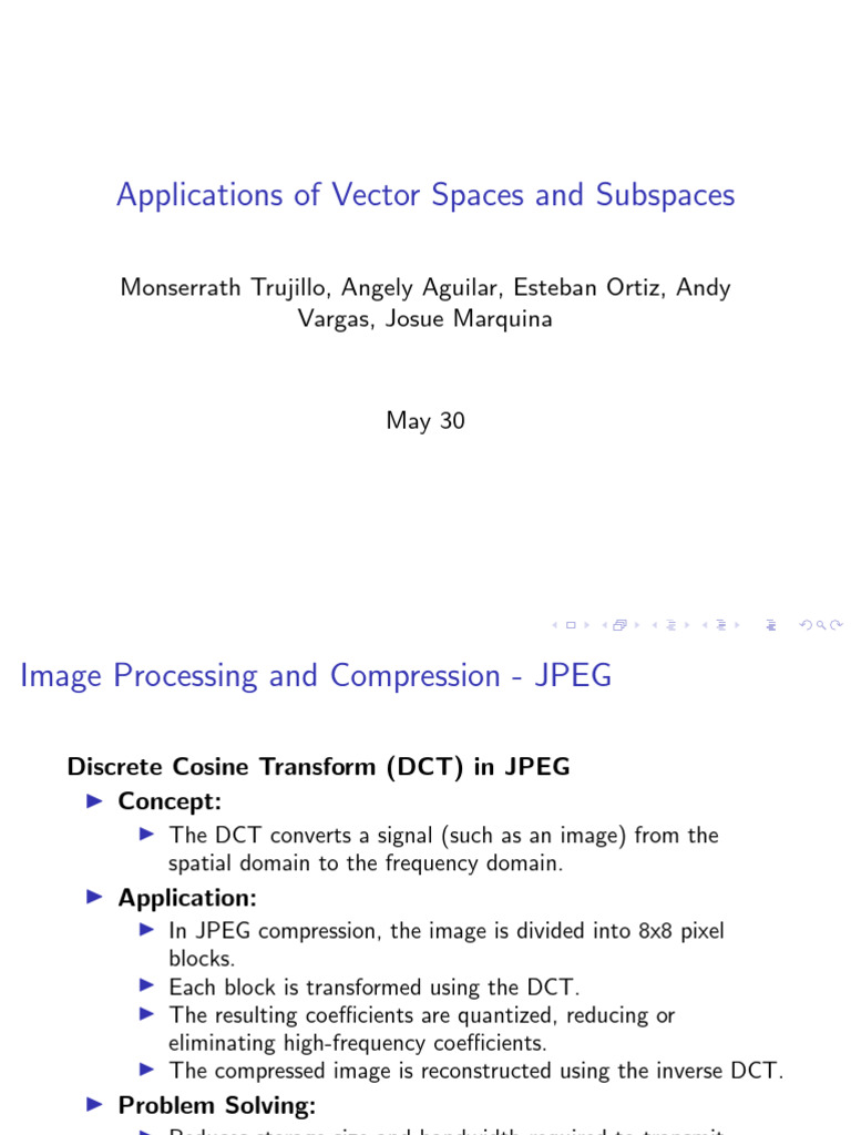 Applications of Vector Spaces Explained | PDF | Spectroscopy | Quantum ...