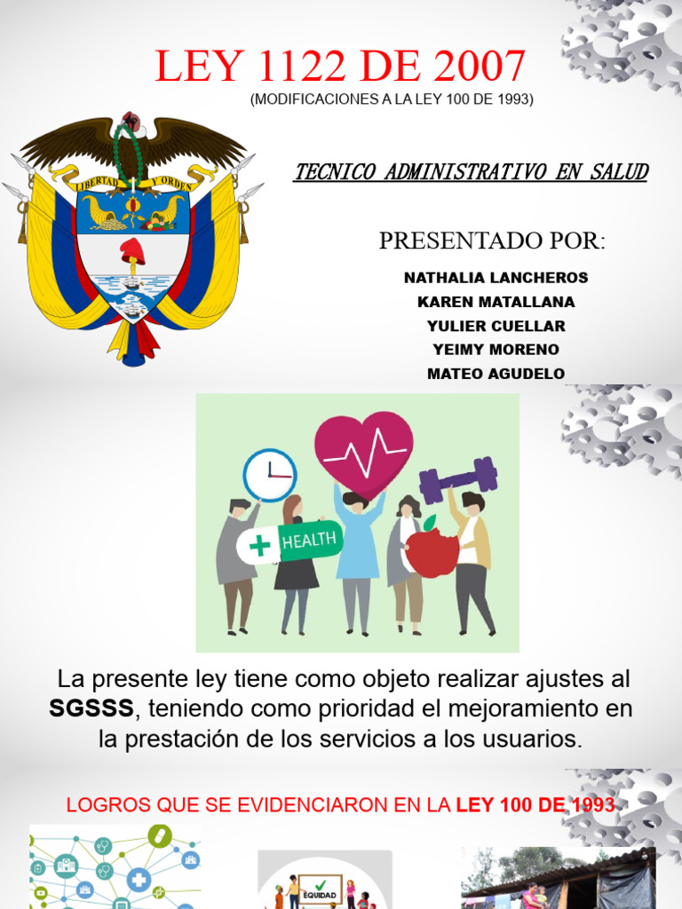 Ley 1122 | PDF
