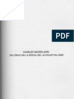 BENJAMIN WALTER. Charles Baudelaire. Un Lírico en La Época Del Altocapitalismo