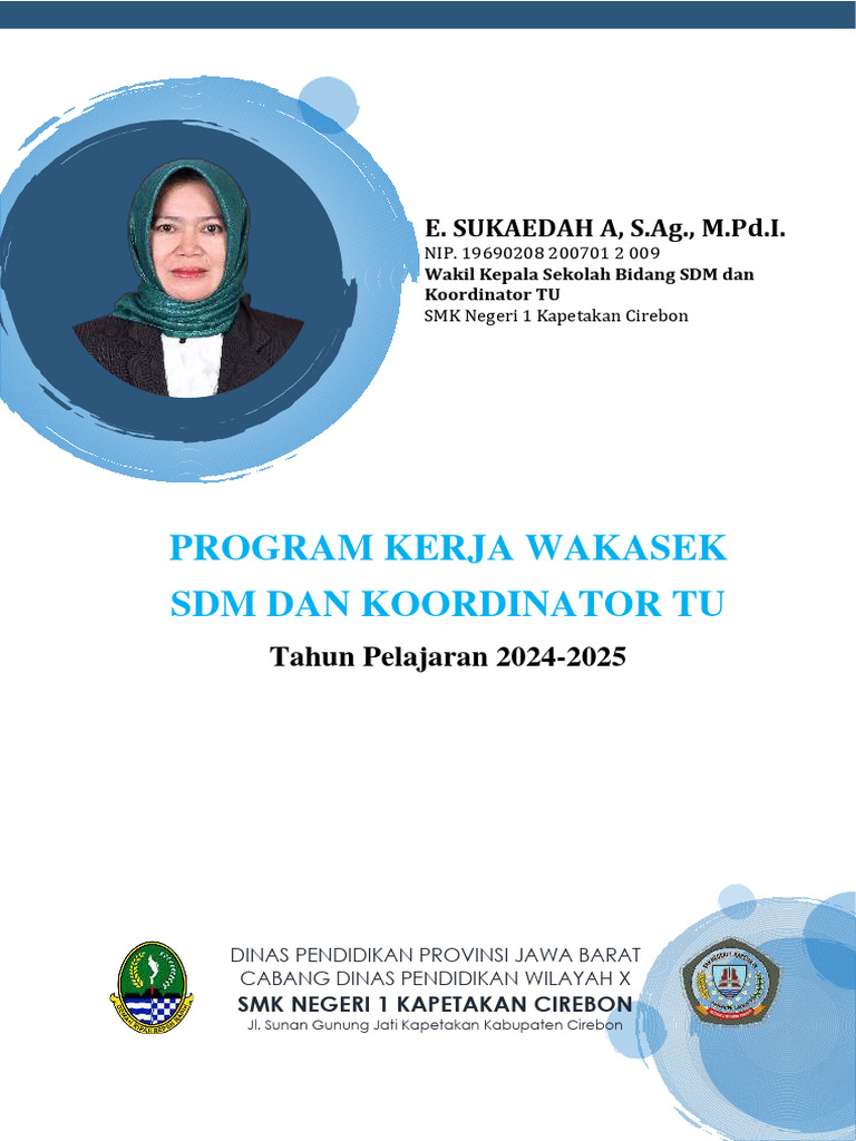 Program Kerja SDM Dan Tu 2024 Esa Fix | PDF | Karier & Perkembangan ...