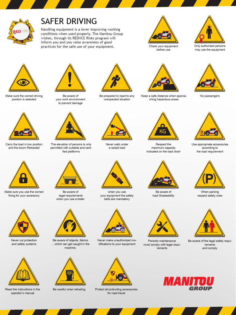 Safe Equipment Use Guidelines | PDF | Safety | Transport
