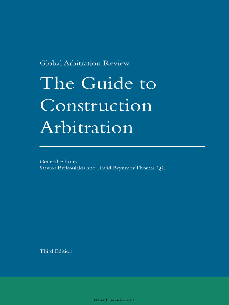 Claims Resolution Procedures in Construction Contracts | PDF