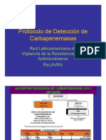 Protocolo Detección CARBAPENEMASAS_ReLAVRA2011
